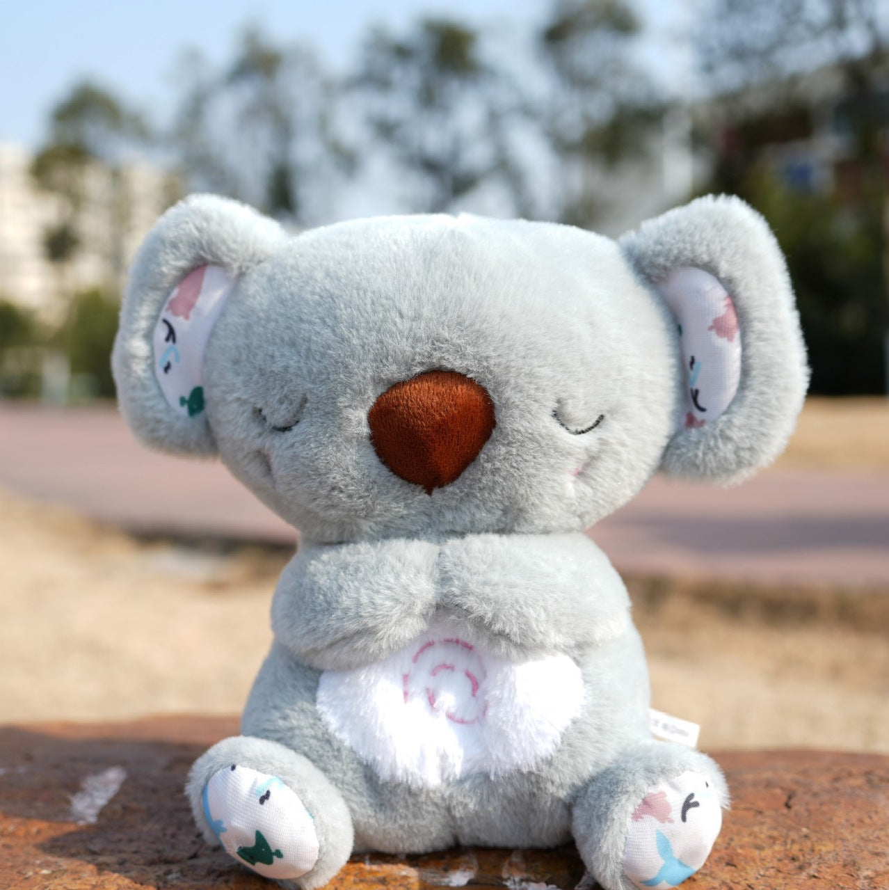Peluche Koala Apaisante Lumineuse – Berceuse & Respiration Guidée – Aide au Sommeil pour Enfants Anxieux, TDAH, TSA