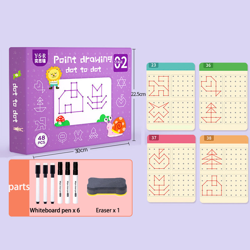 Cahier d’Entraînement au Contrôle du Stylo – Traçage, Logique et Concentration – Activités Éducatives Pré-Écriture