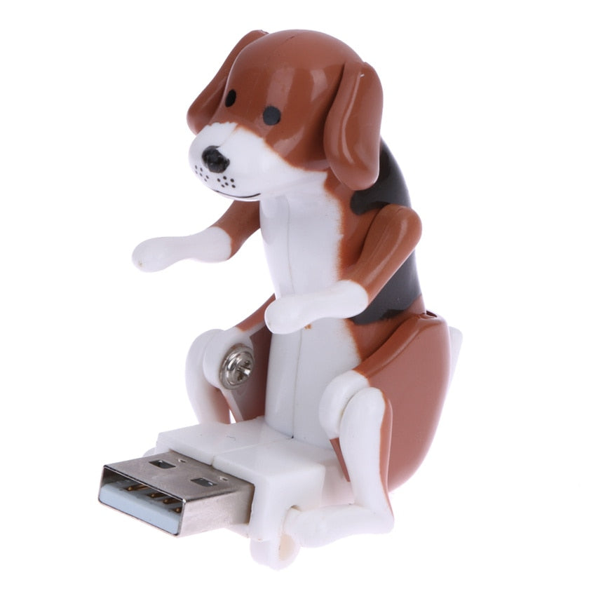 Chien clé USB Hilarant – Jouet Drôle de Bureau, Gadget Antistress Portable 2.0, Idée Cadeau Insolite