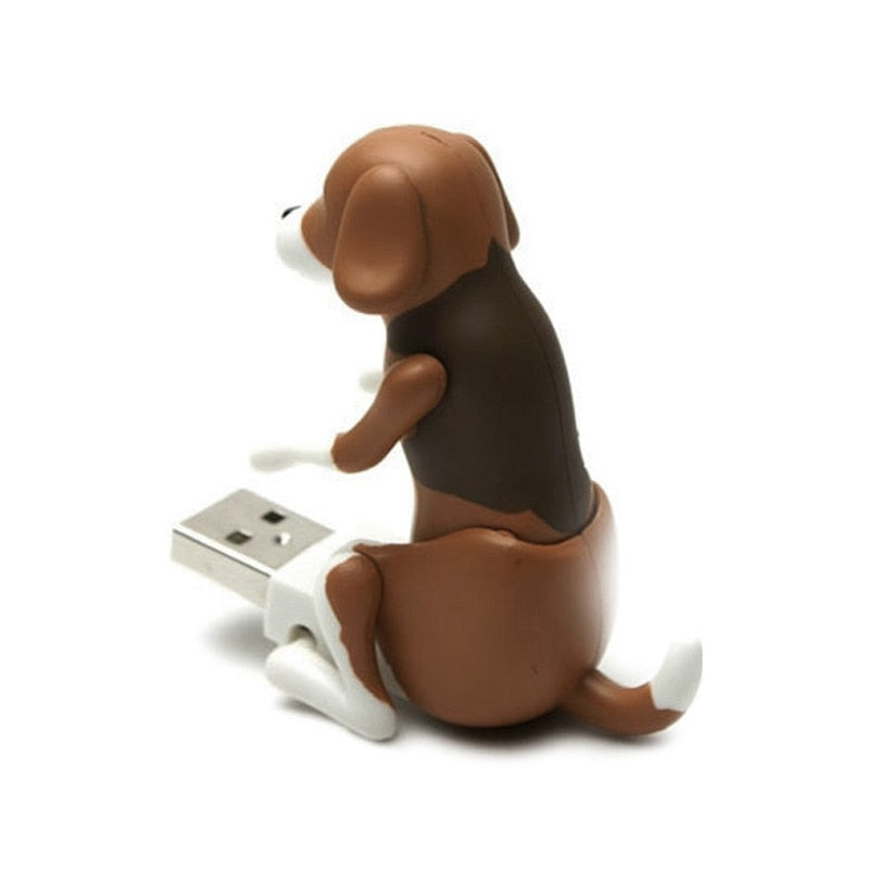 Chien clé USB Hilarant – Jouet Drôle de Bureau, Gadget Antistress Portable 2.0, Idée Cadeau Insolite