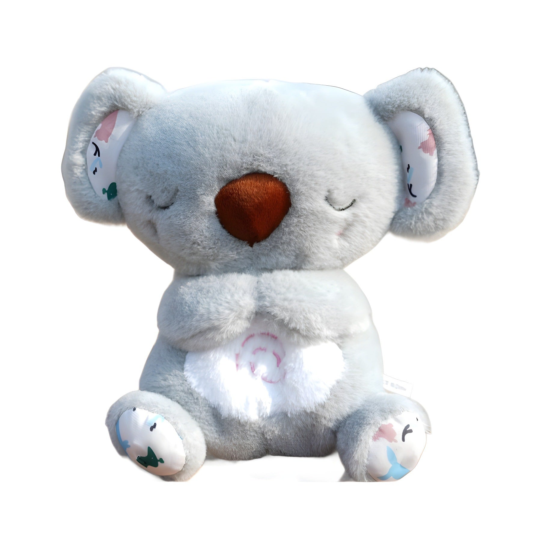 Peluche Koala Apaisante Lumineuse – Berceuse & Respiration Guidée – Aide au Sommeil pour Enfants Anxieux, TDAH, TSA
