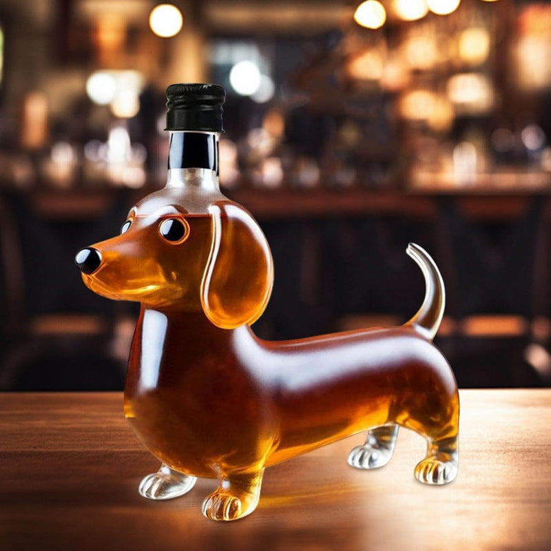 Carafe à Whisky 10oz Rigolote « Middle Finger » | Canard, Tortue, Chien | Décoration Bar & Maison
