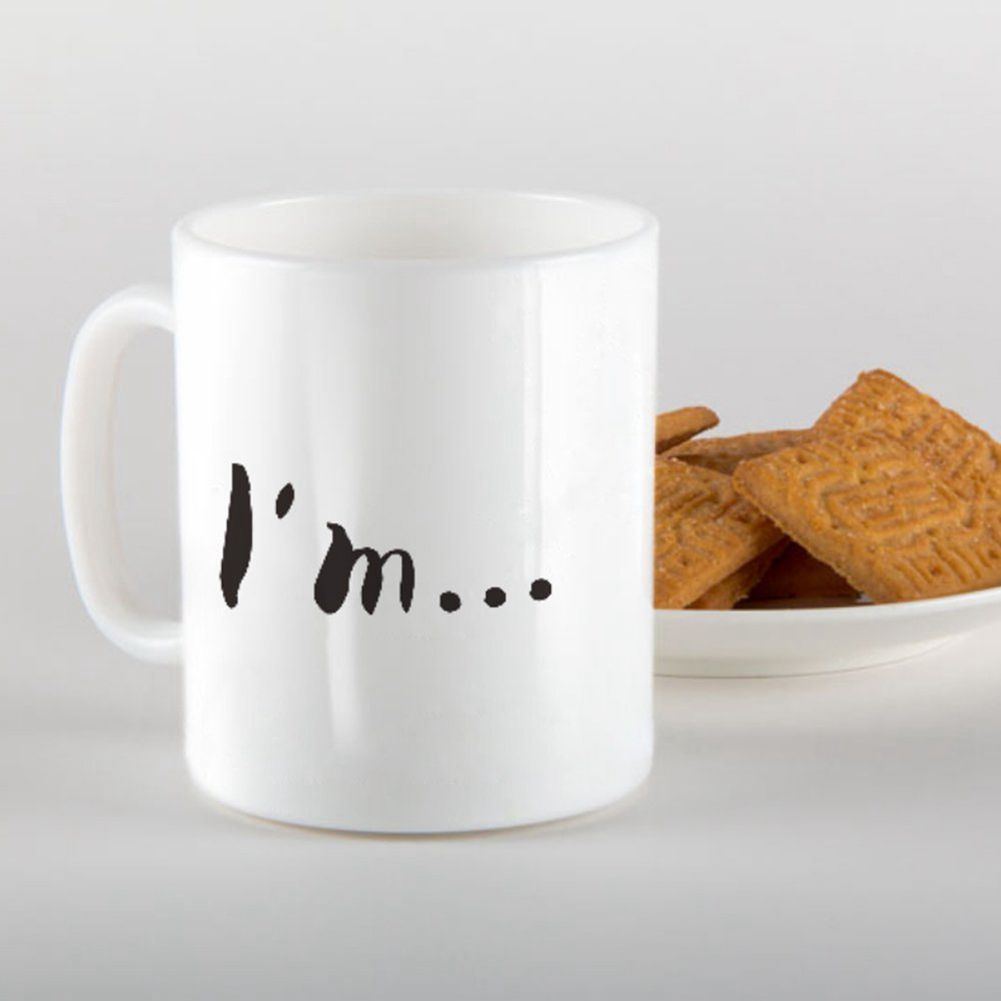 Mug céramique rigolo chien groin de cochon – Tasse originale humour café & thé