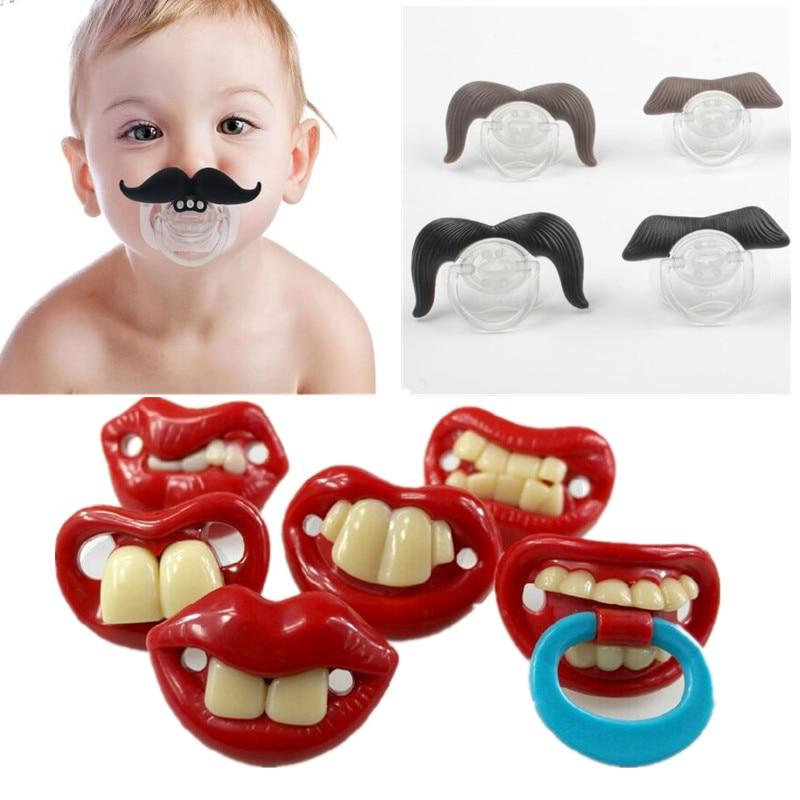 Sucette Bébé Amusante en Silicone – Tétine Originale et Rigolote pour Nouveau-né et Nourrisson