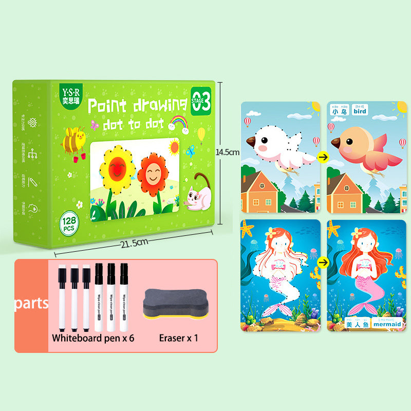 Cahier d’Entraînement au Contrôle du Stylo – Traçage, Logique et Concentration – Activités Éducatives Pré-Écriture