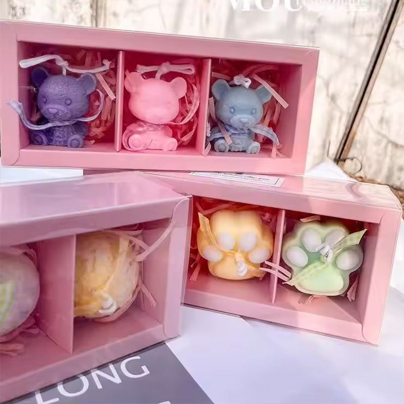 Coffret Bougies Aromathérapie Coffret Cadeau | Parfums Variés