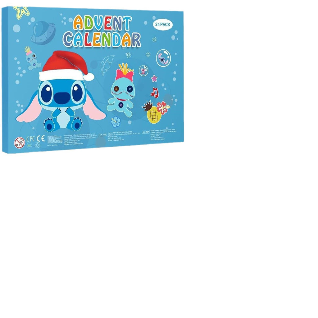 Calendrier de l’Avent Créatif Stitch | Kit DIY Bracelets pour Enfants & Ados | Coffret Cadeau Noë