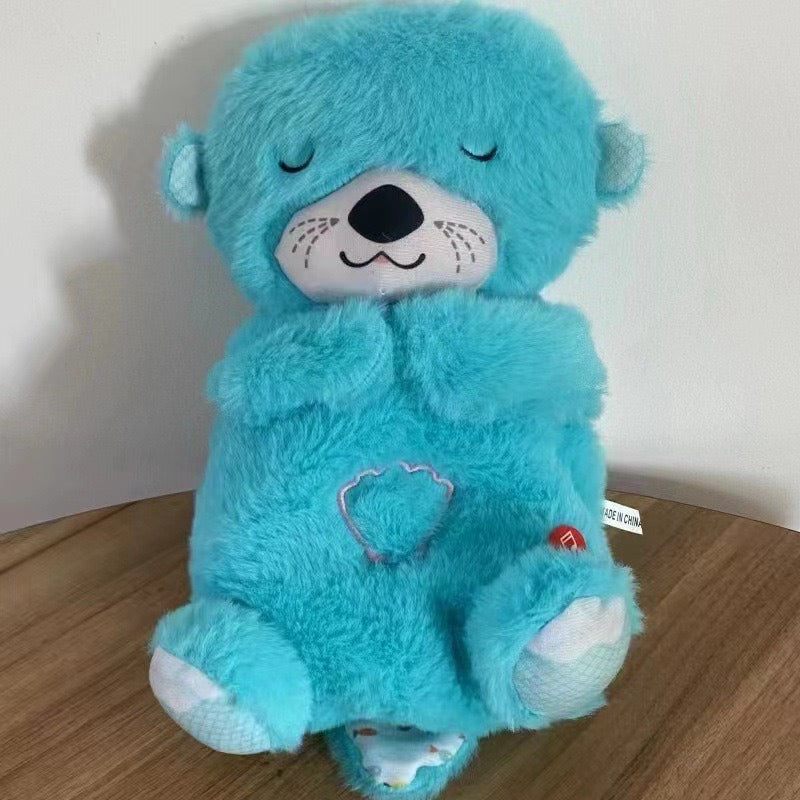Peluche Apaisante Bébé avec Respiration et Musique – Otarie ou Ourson – Aide au Sommeil et à l’Apaisement