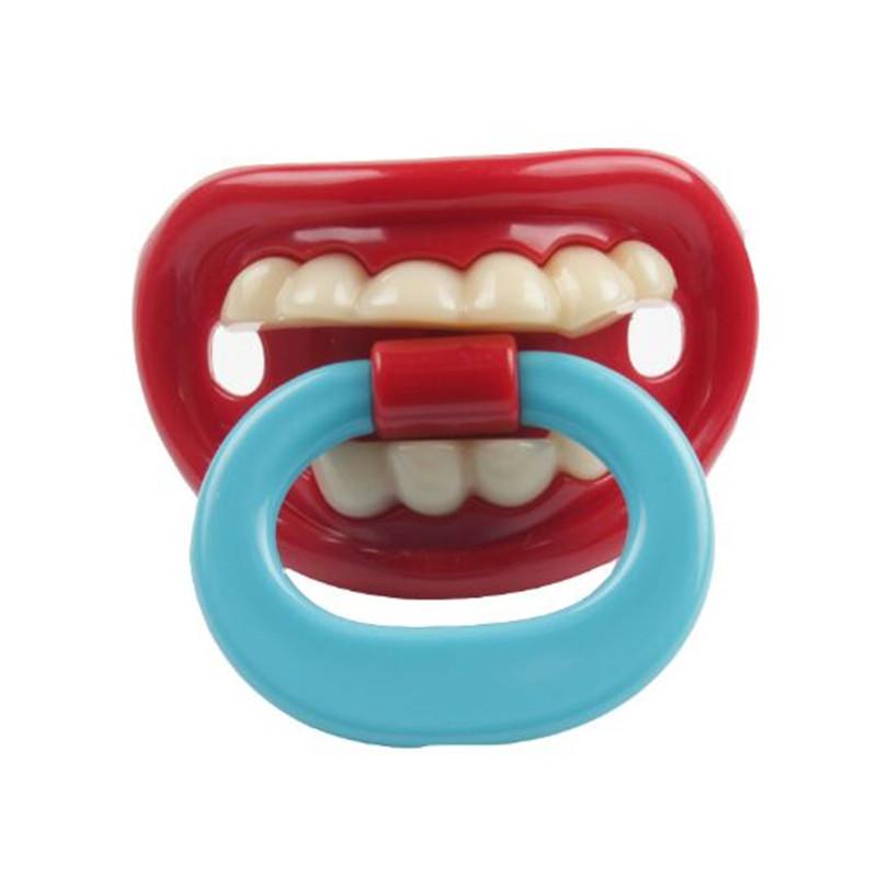 Sucette Bébé Amusante en Silicone – Tétine Originale et Rigolote pour Nouveau-né et Nourrisson