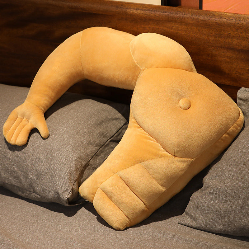 Oreiller Bras Musclé Drôle – Coussin Peluche Petit Ami pour Dormir, Idée Cadeau Insolite