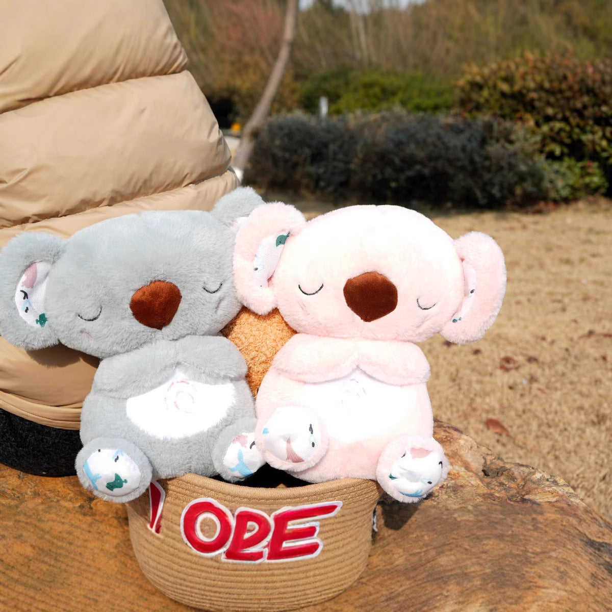 Peluche Koala Apaisante Lumineuse – Berceuse & Respiration Guidée – Aide au Sommeil pour Enfants Anxieux, TDAH, TSA