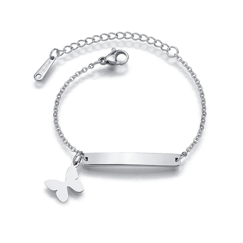 gourmette Personnalisé en Acier Inoxydable – Bijou Gravé