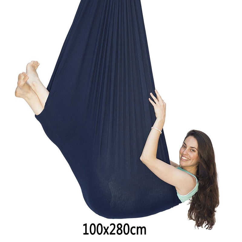 Hamac balançoire sensoriel en coton pour enfants – Thérapie TDAH, autisme, hypersensibilité, siège cocon apaisant
