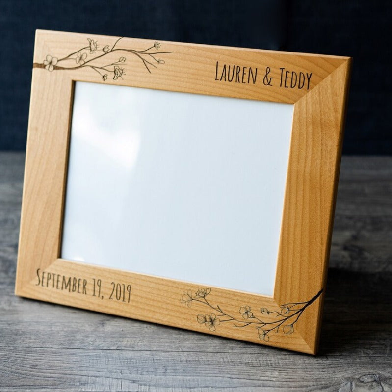 Cadre Photo Personnalisé Gravé | Cadeau