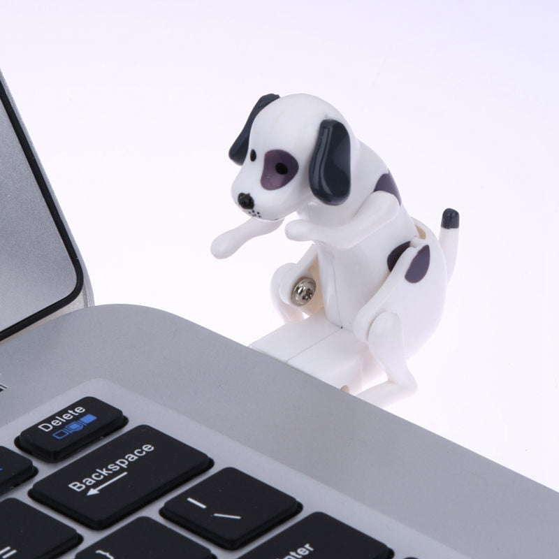 Chien clé USB Hilarant – Jouet Drôle de Bureau, Gadget Antistress Portable 2.0, Idée Cadeau Insolite