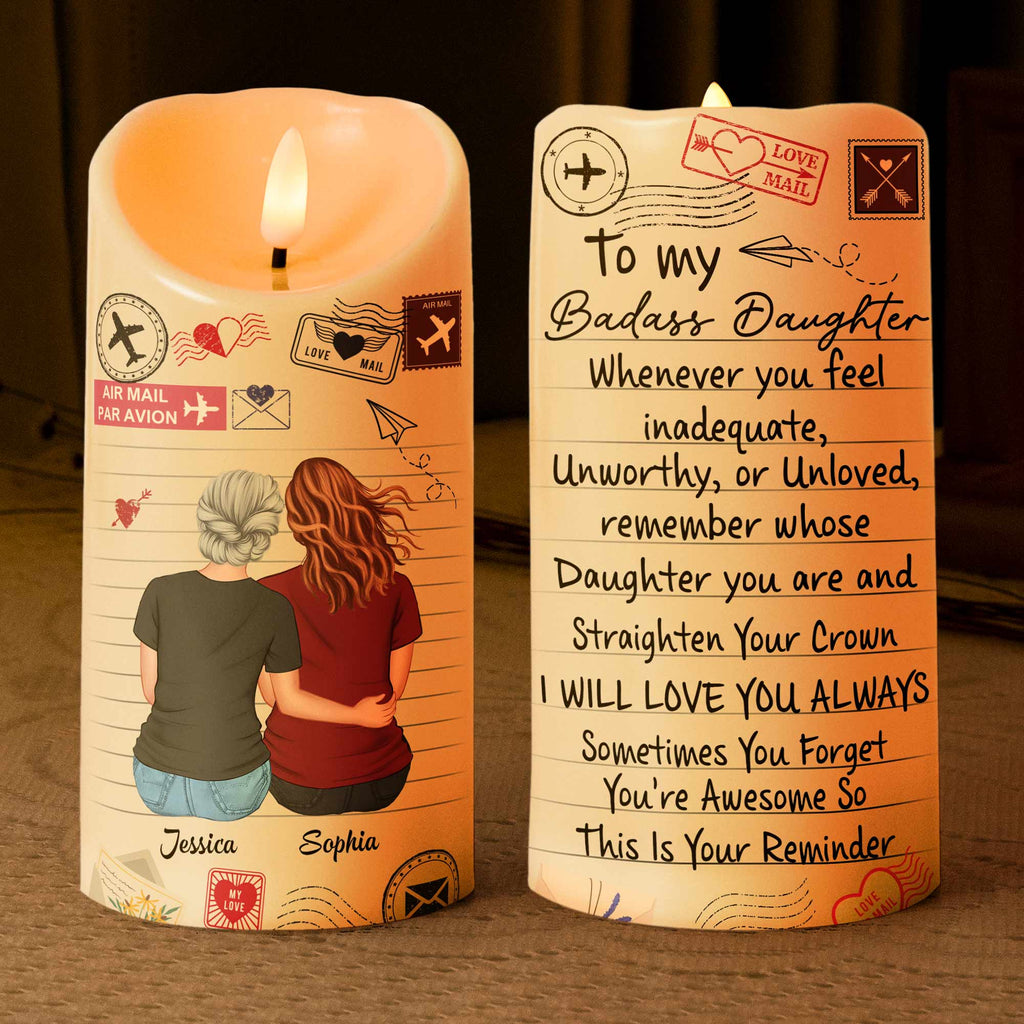 Bougie LED Personnalisée « I’ll Love You Always » | Cadeau Romantique et Lumineux