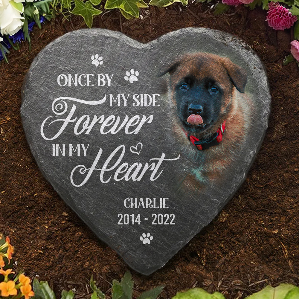 Pierre commémorative personnalisée chien – Mémorial animal de compagnie, hommage perte de chien