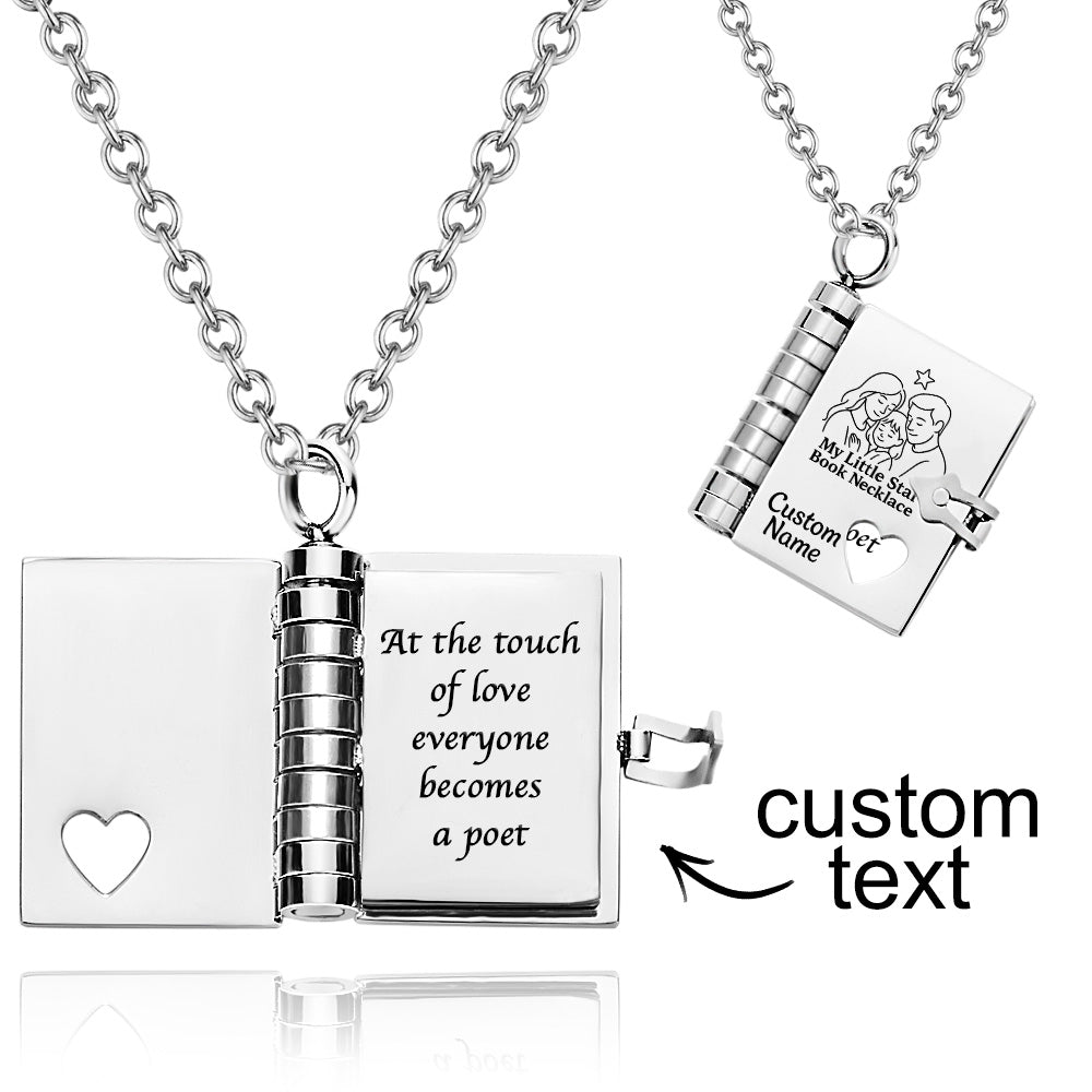 Collier Personnalisé « My Little Star » | Médaillon avec Lettre pour Ma Fille | Bijou Significatif Ajustable