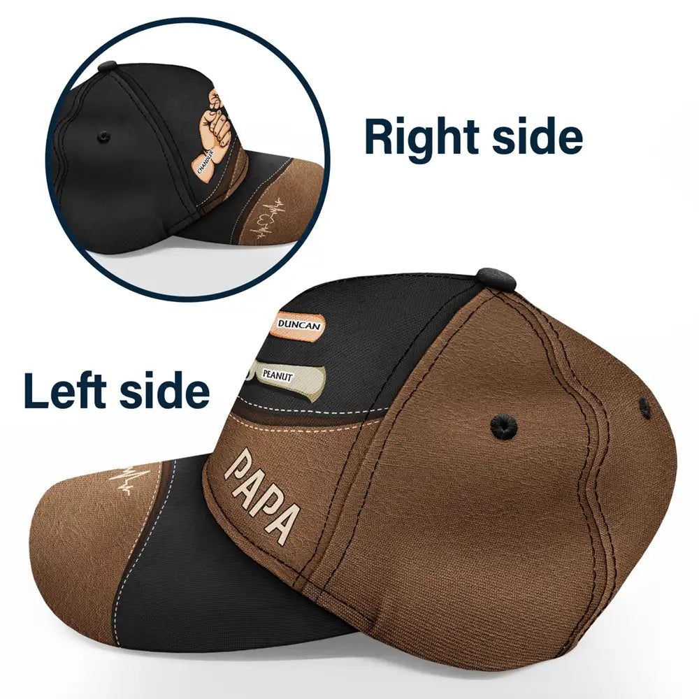 Casquette Personnalisée Papa – Cadeau Unique pour Père et Grand-Père