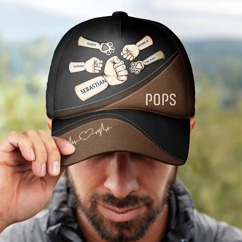 Casquette Personnalisée Papa – Cadeau Unique pour Père et Grand-Père