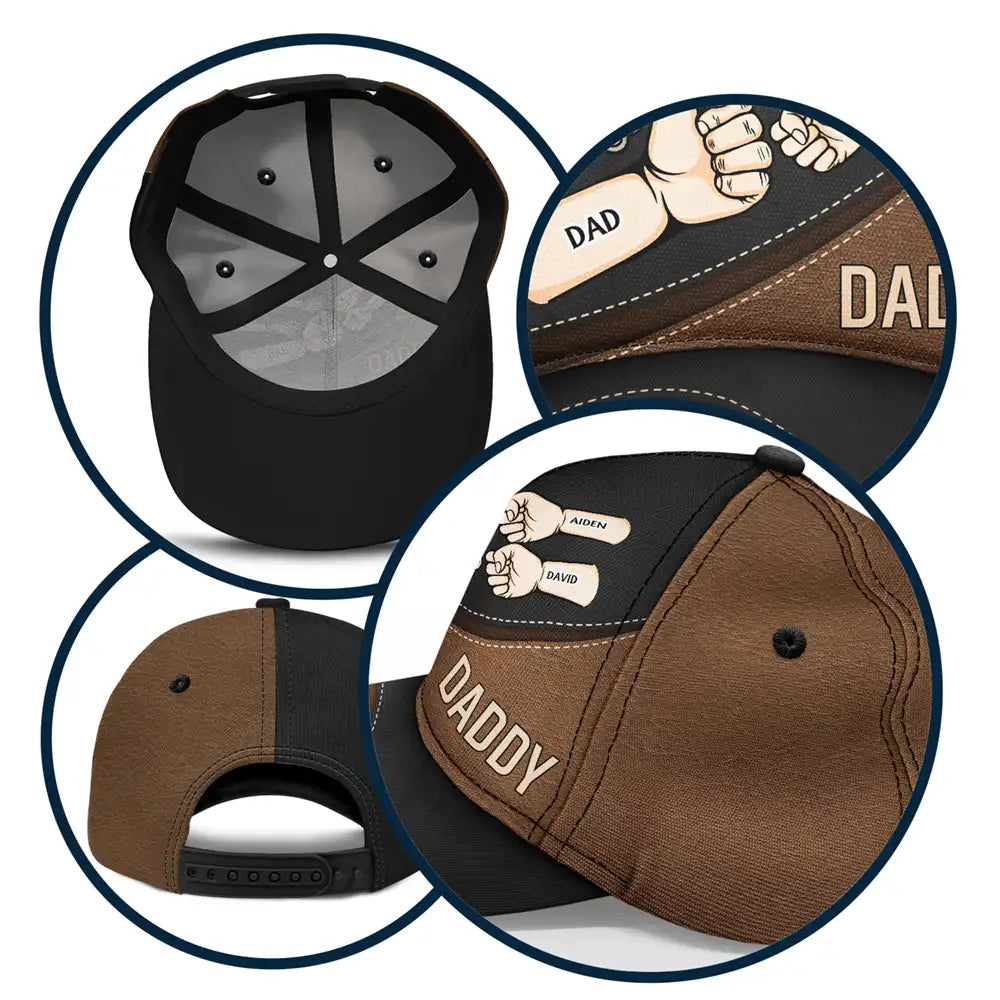 Casquette Personnalisée Papa – Cadeau Unique pour Père et Grand-Père