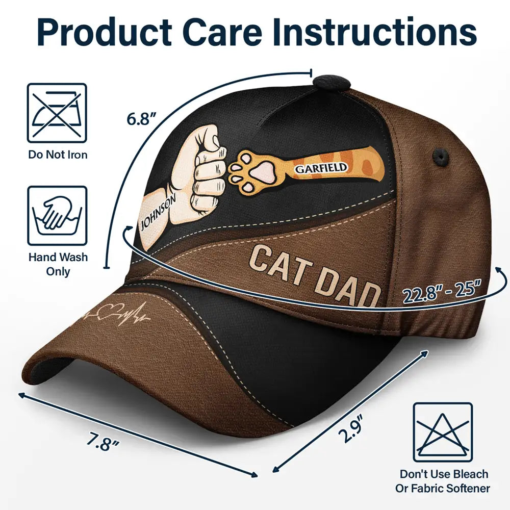 Casquette Personnalisée Papa – Cadeau Unique pour Père et Grand-Père