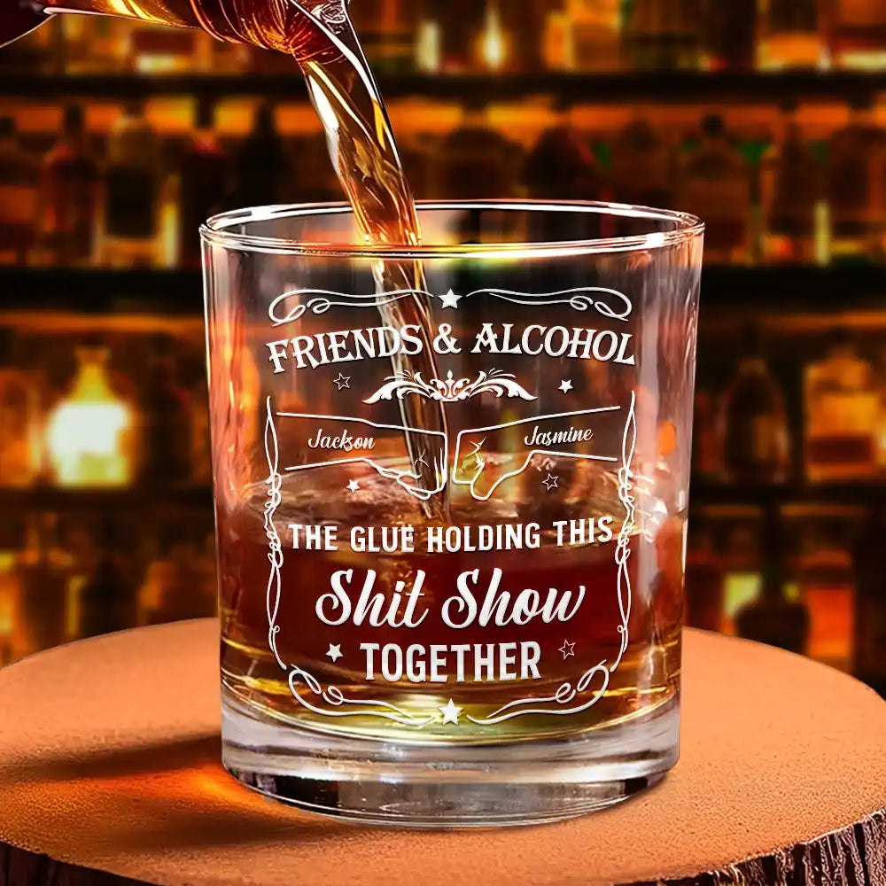 Verre à Whisky Personnalisé Amis & Famille