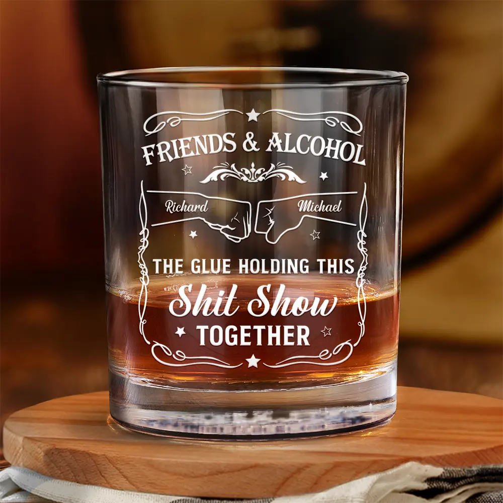 Verre à Whisky Personnalisé Amis & Famille